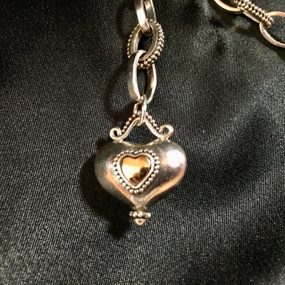 Brighton Sterling Silver Necklace and Bracelet Set - Picture 2 of 8